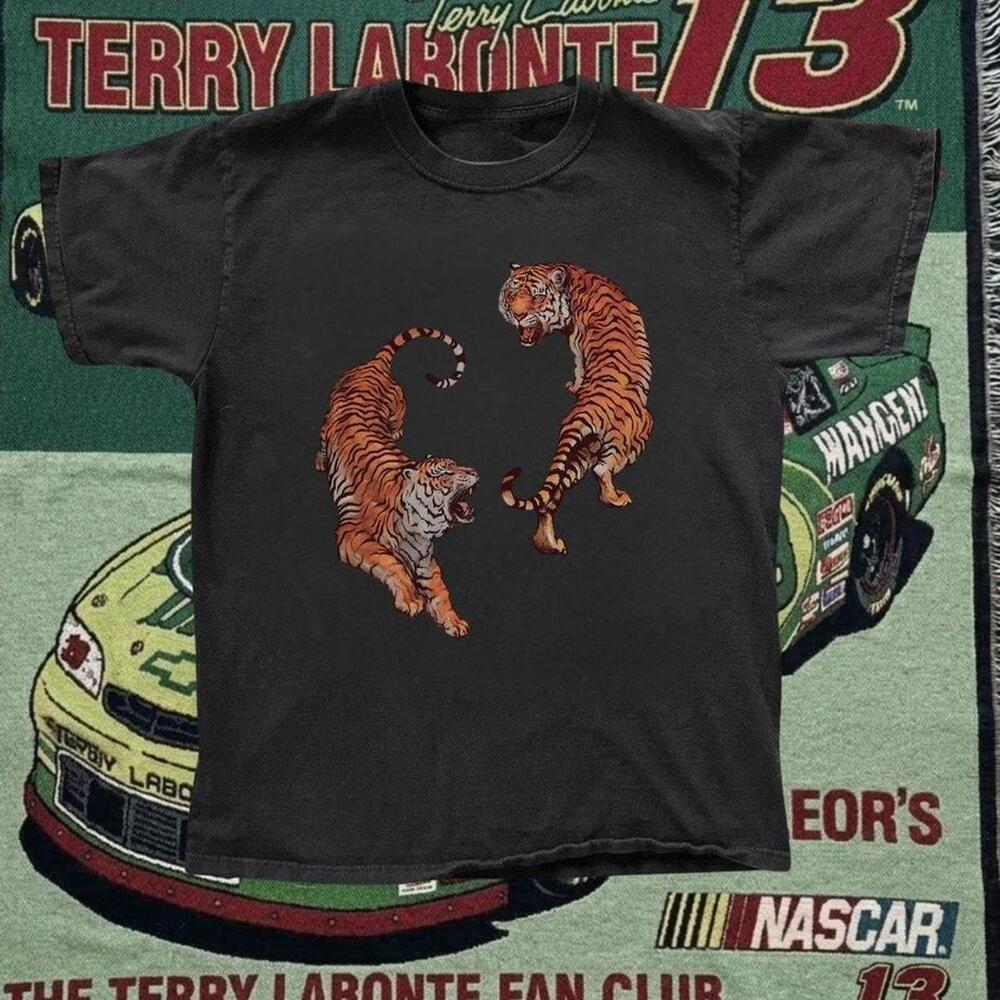 Tiger Black Graphic Tee
